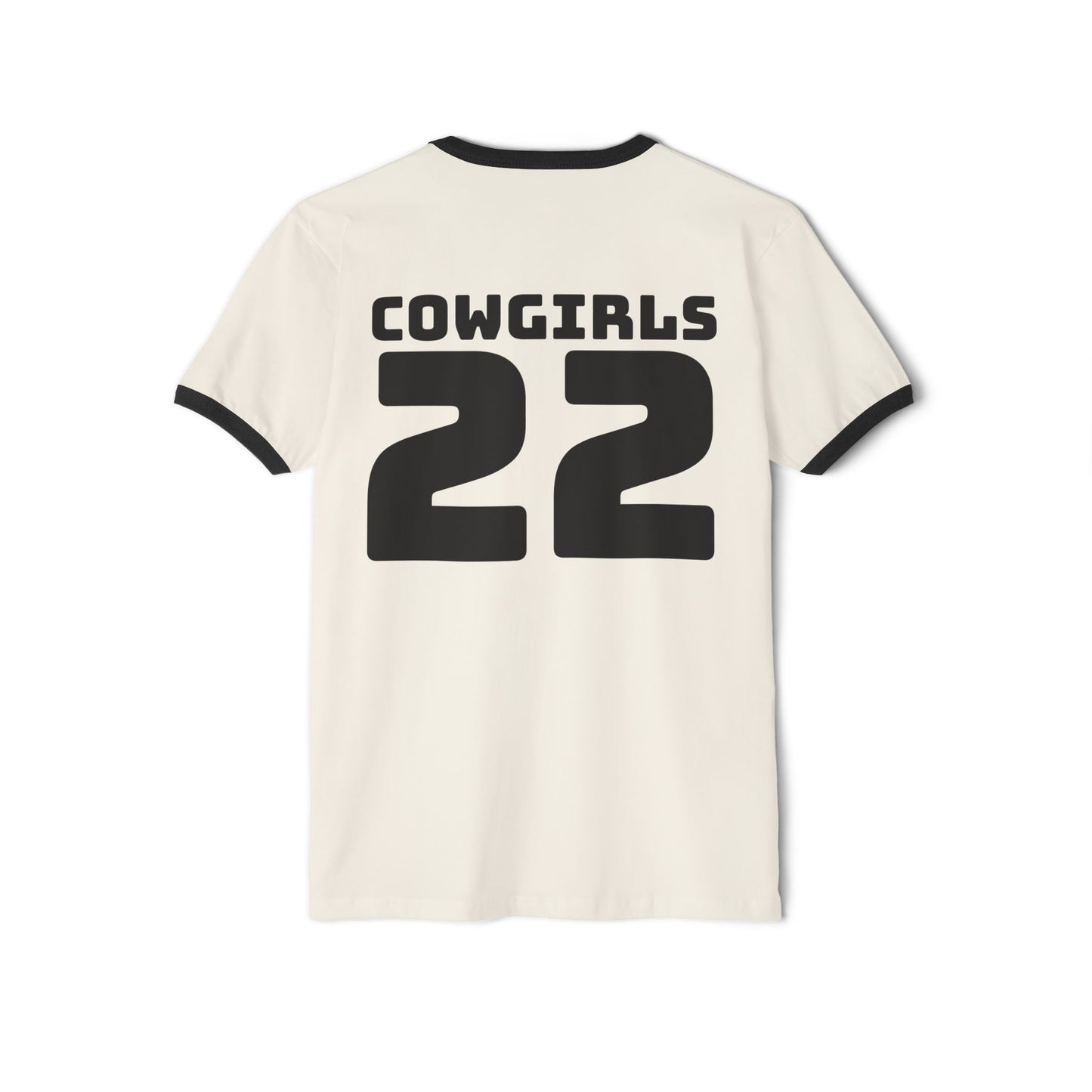 Cowgirls 22 Unisex Cotton Ringer Tee
