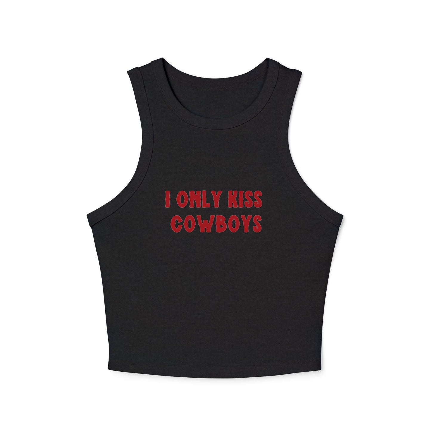 I Only Kiss Cowboys Tank Top