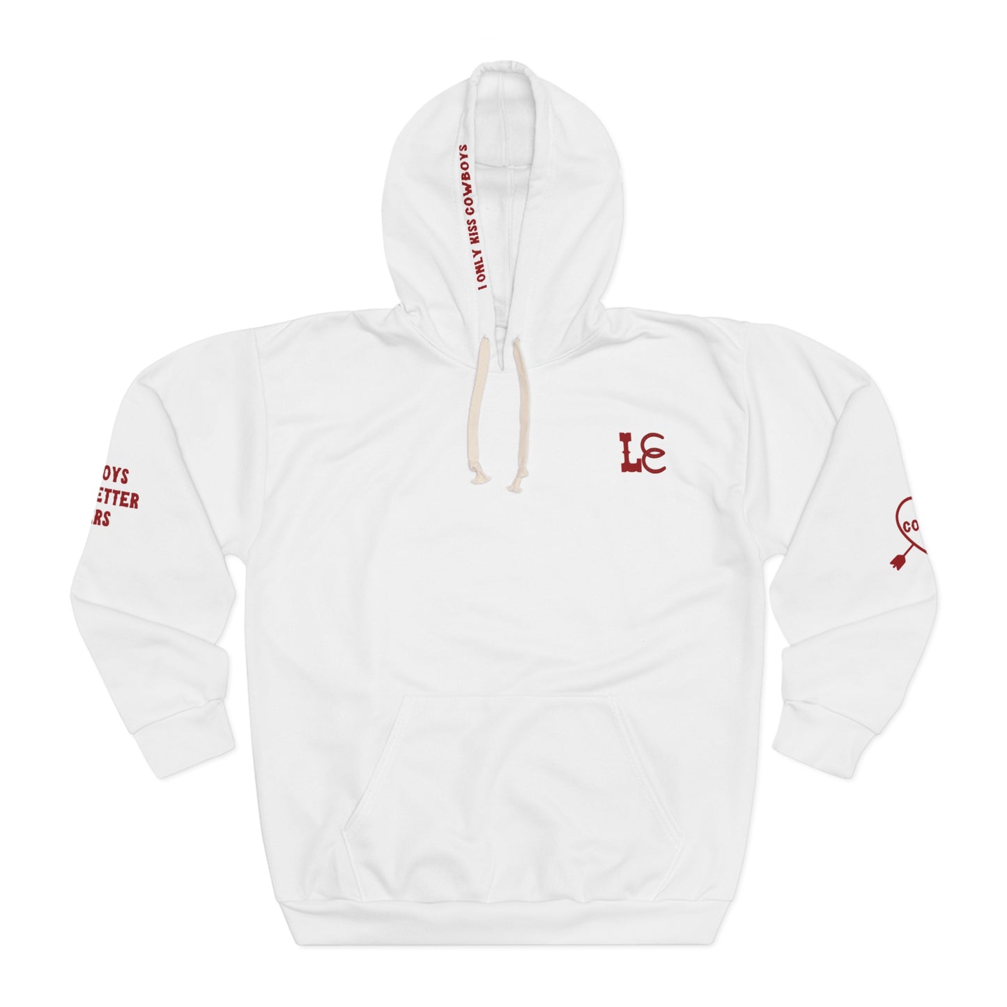 But Daddy He's a Cowboy Patchwork Hoodie