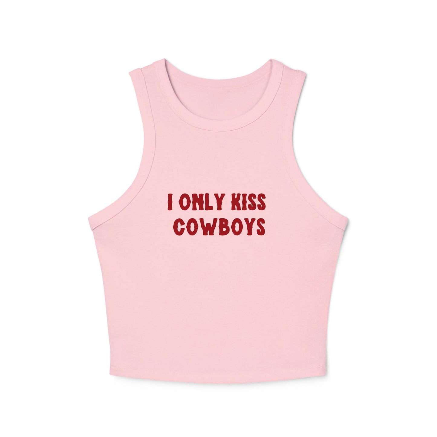 I Only Kiss Cowboys Tank Top