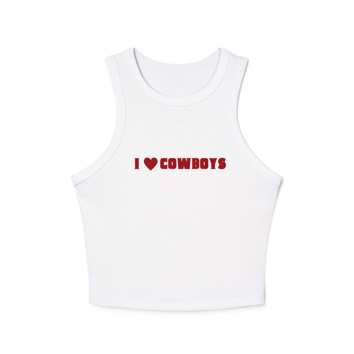 I Love Cowboys Tank Top