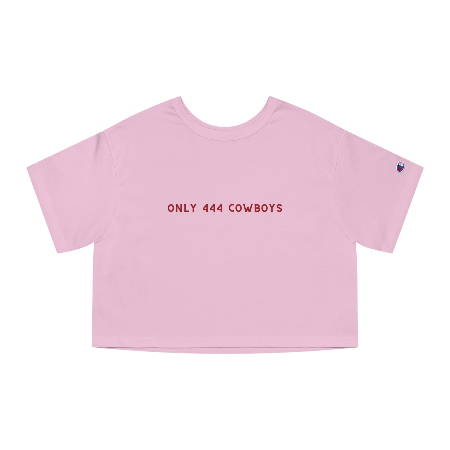 Only 444 Cowboys Cropped Tee