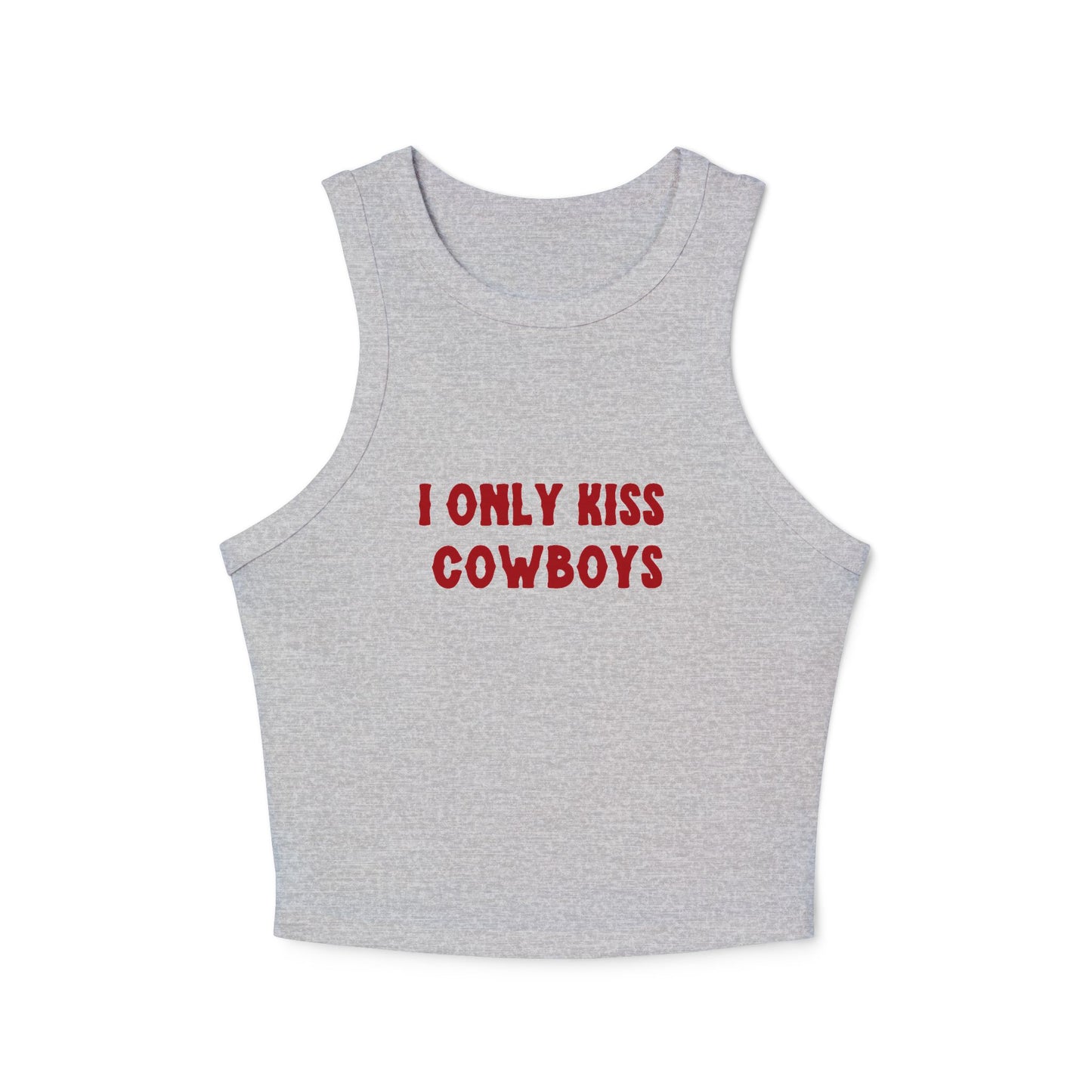 I Only Kiss Cowboys Tank Top