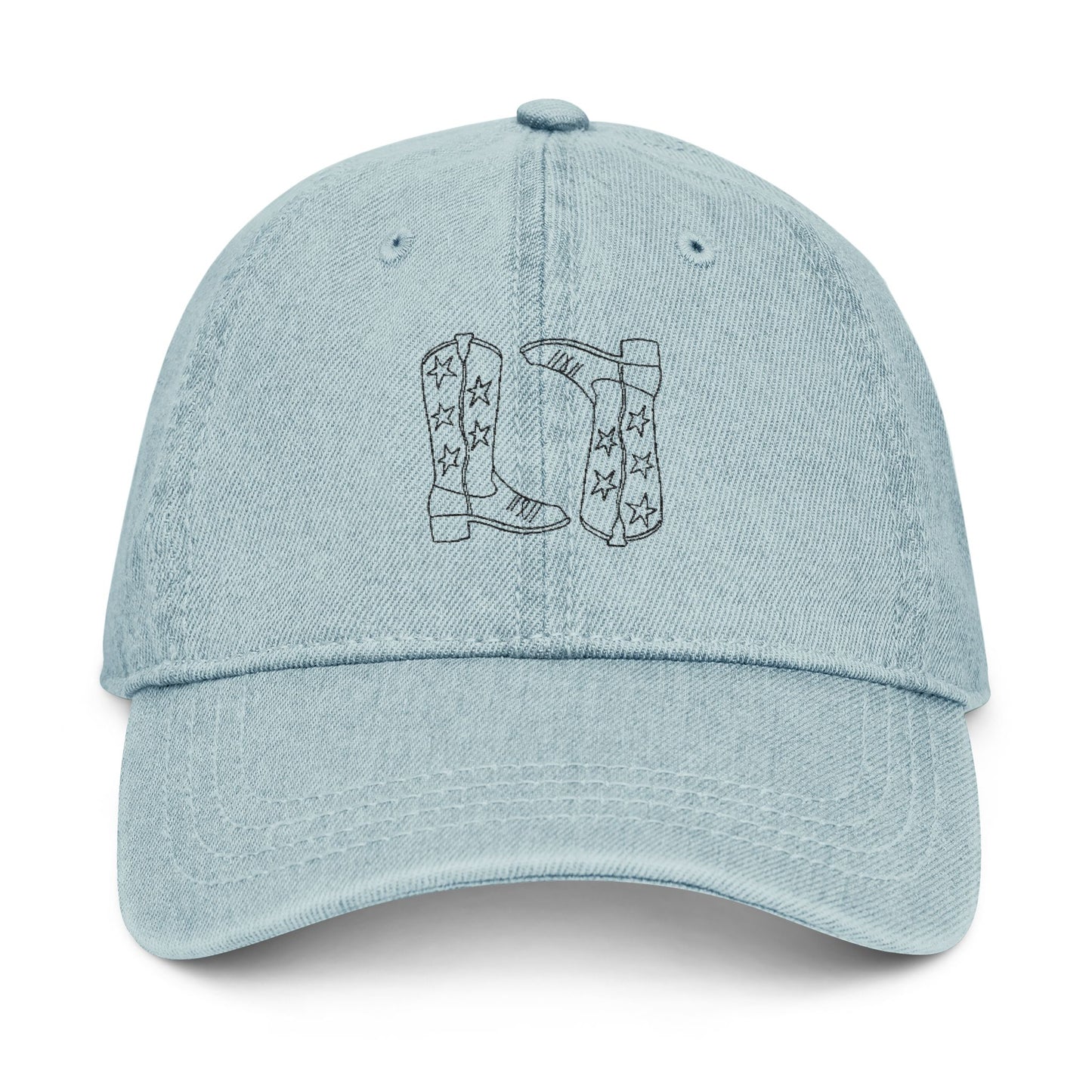 Star Boots Embroidered Hat