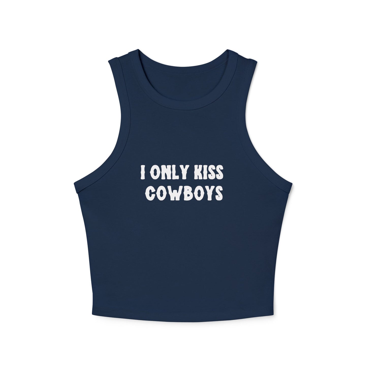 I Only Kiss Cowboys Tank Top