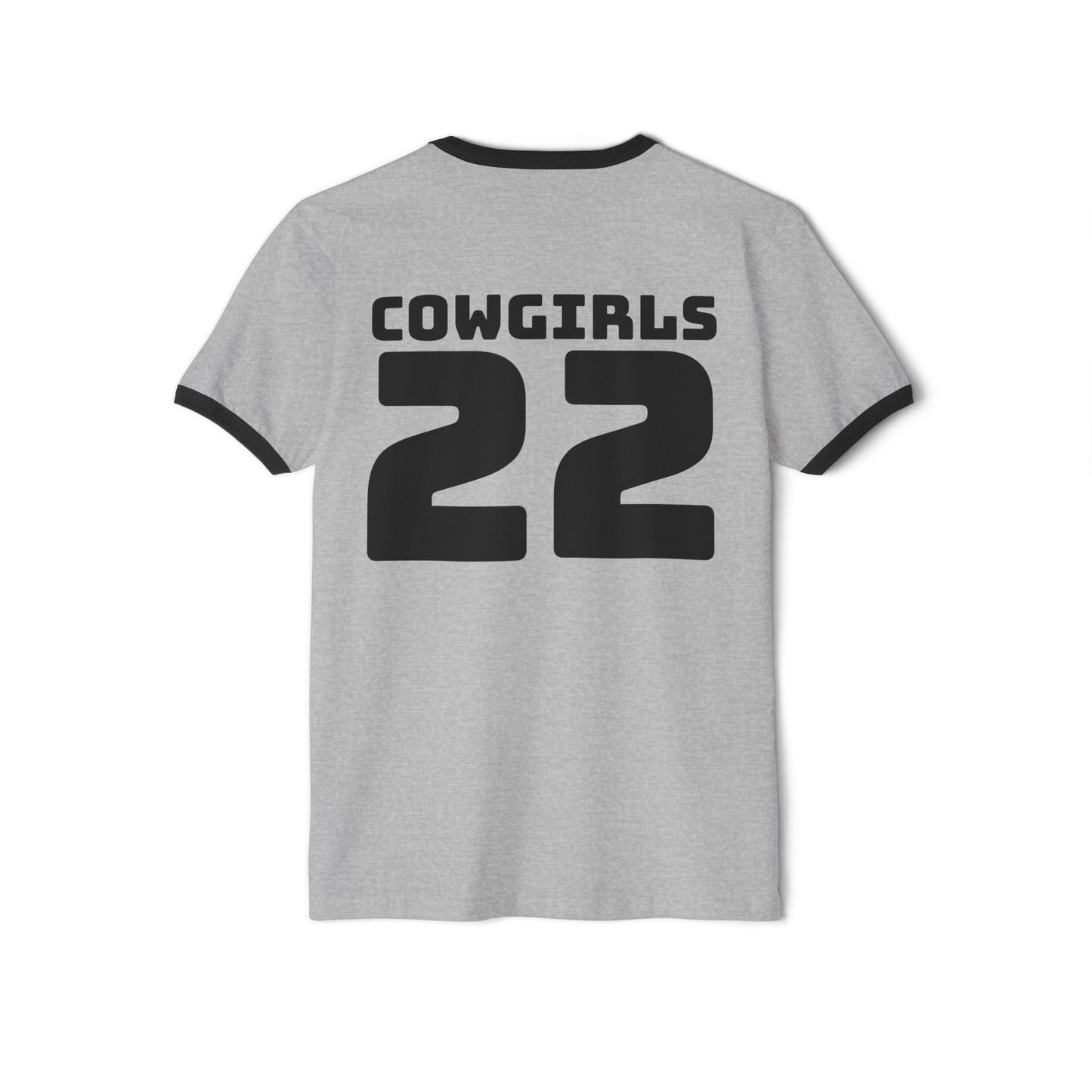 Cowgirls 22 Unisex Cotton Ringer Tee