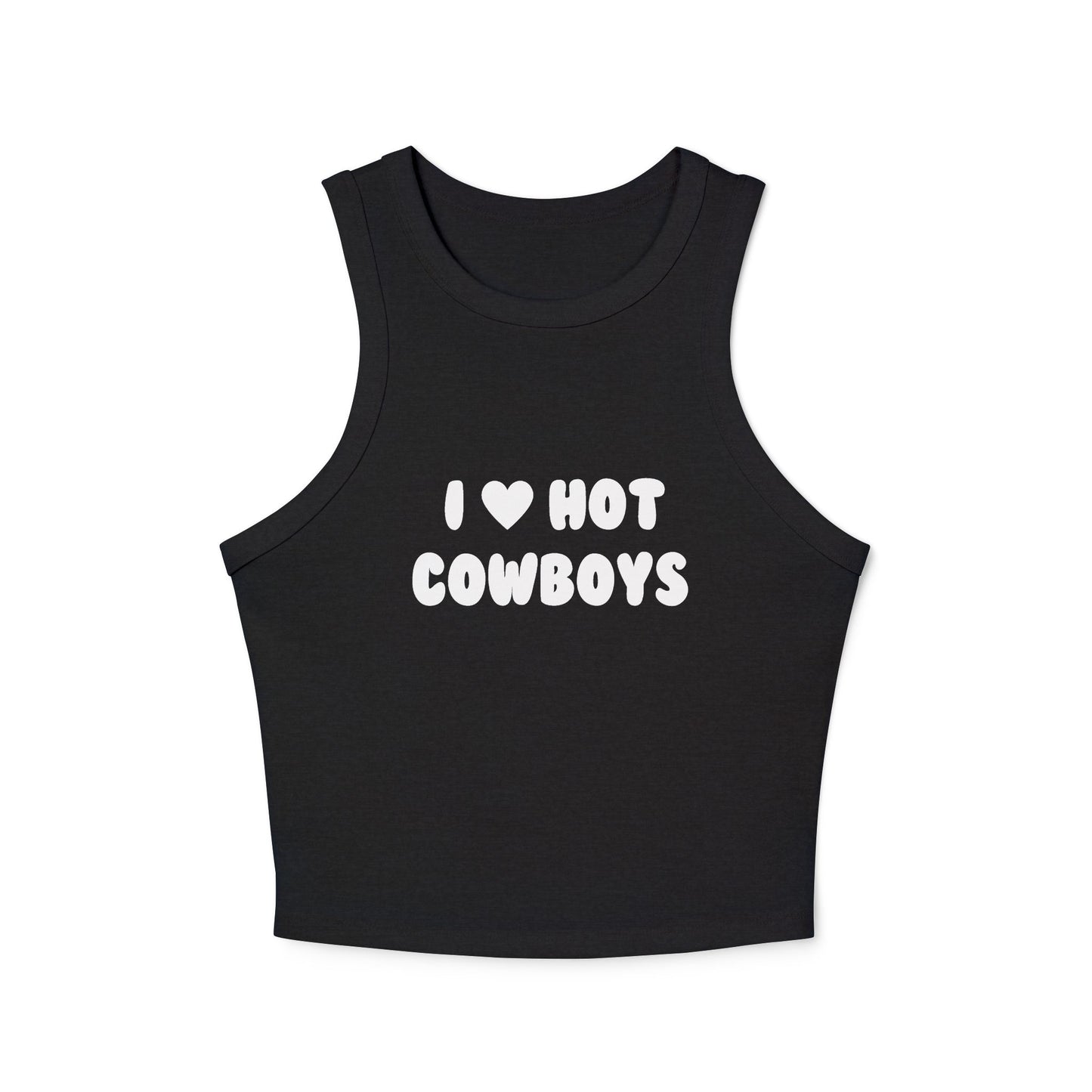 I Love Hot Cowboys Tank Top