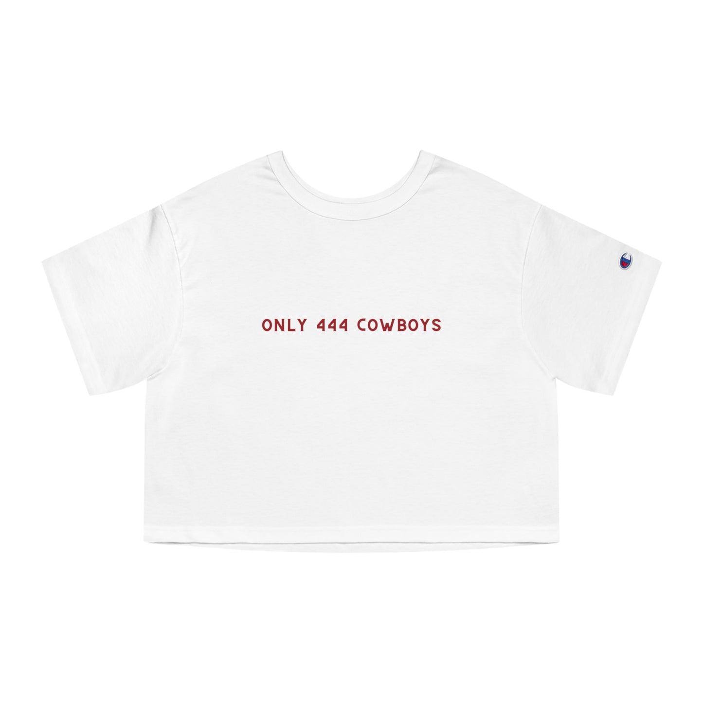 Only 444 Cowboys Cropped Tee
