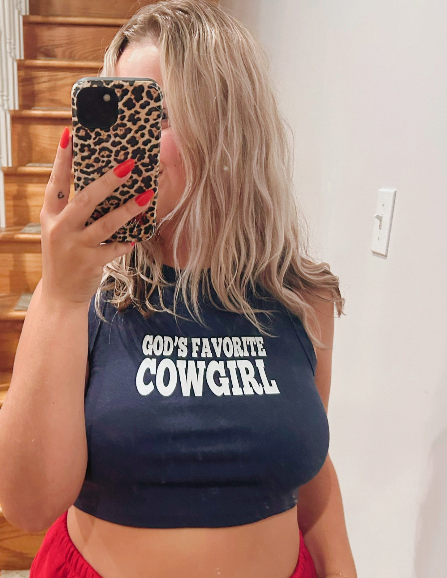 God's Favorite Cowgirl Tank Top