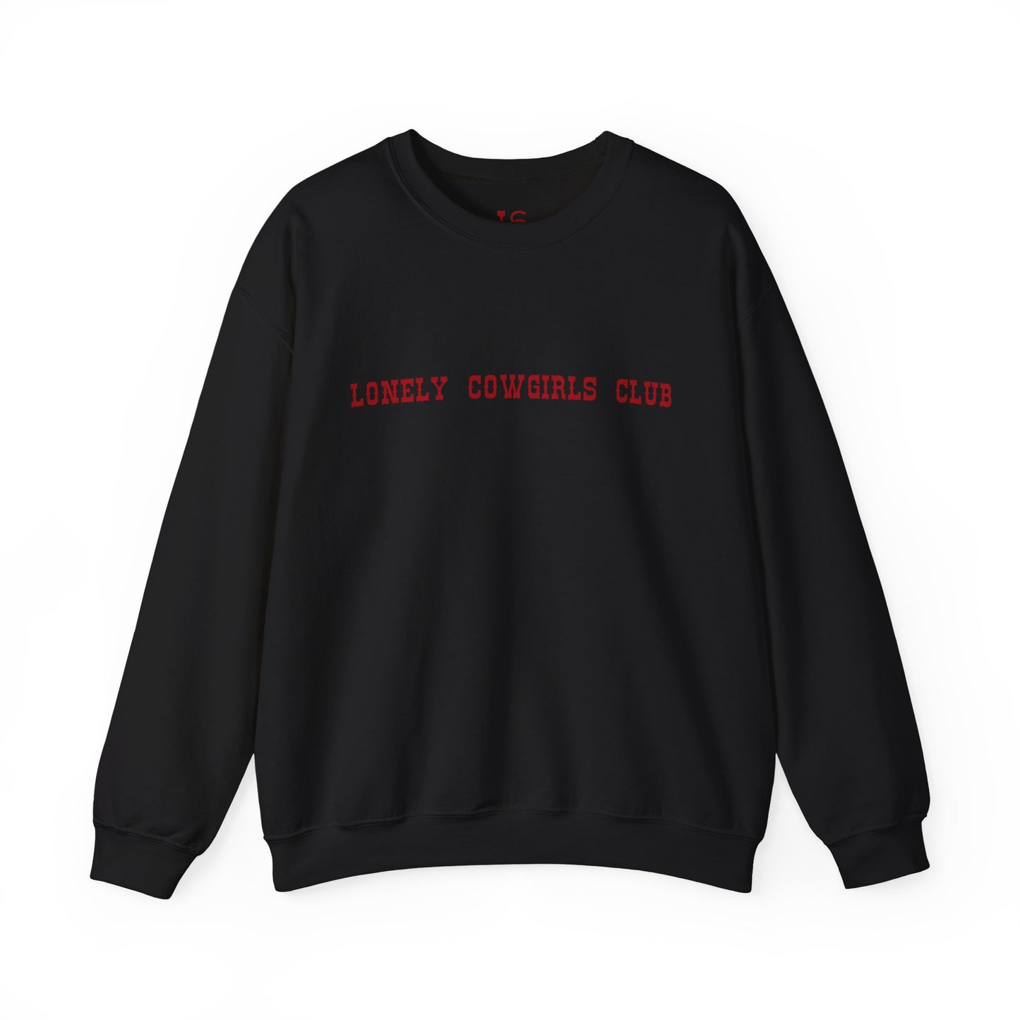 But Daddy He's A Cowboy Red Crewneck