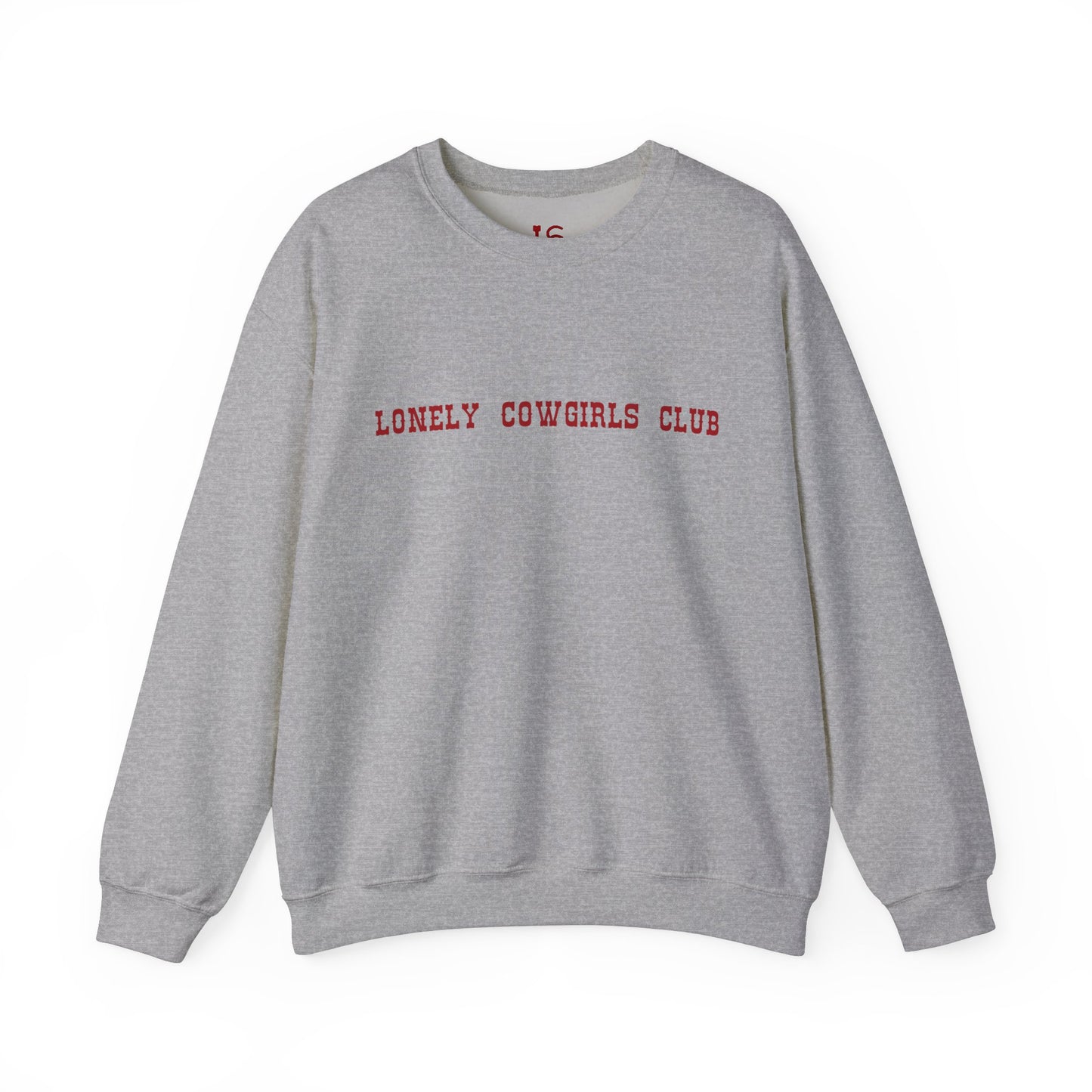 But Daddy He's A Cowboy Red Crewneck