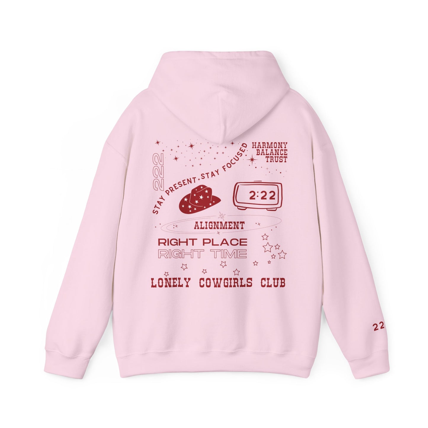 Right Place Right Time 222 Hoodie