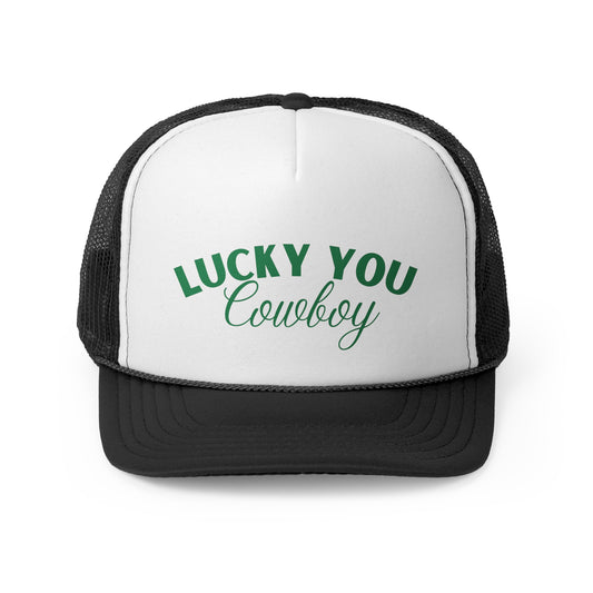 Lucky You Cowboy Trucker Hat