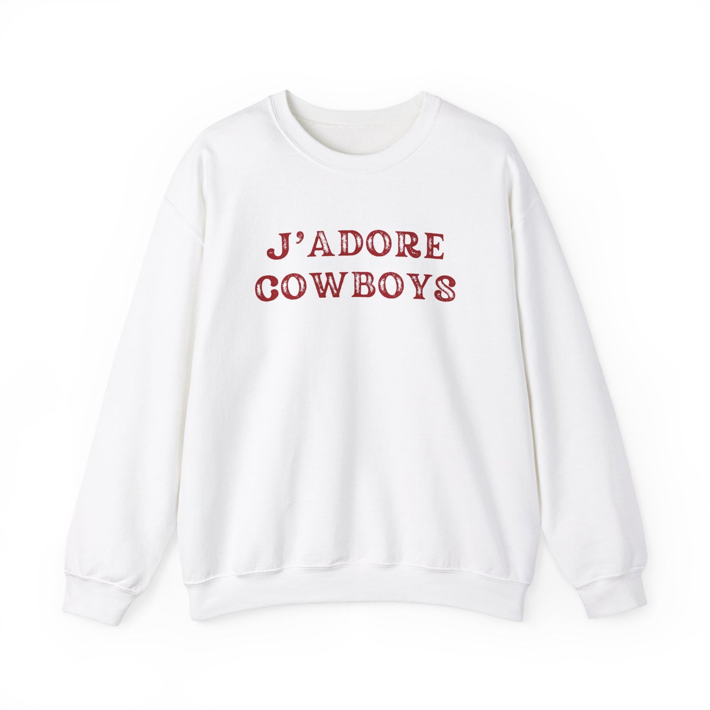 J'Adore Cowboys Crewneck