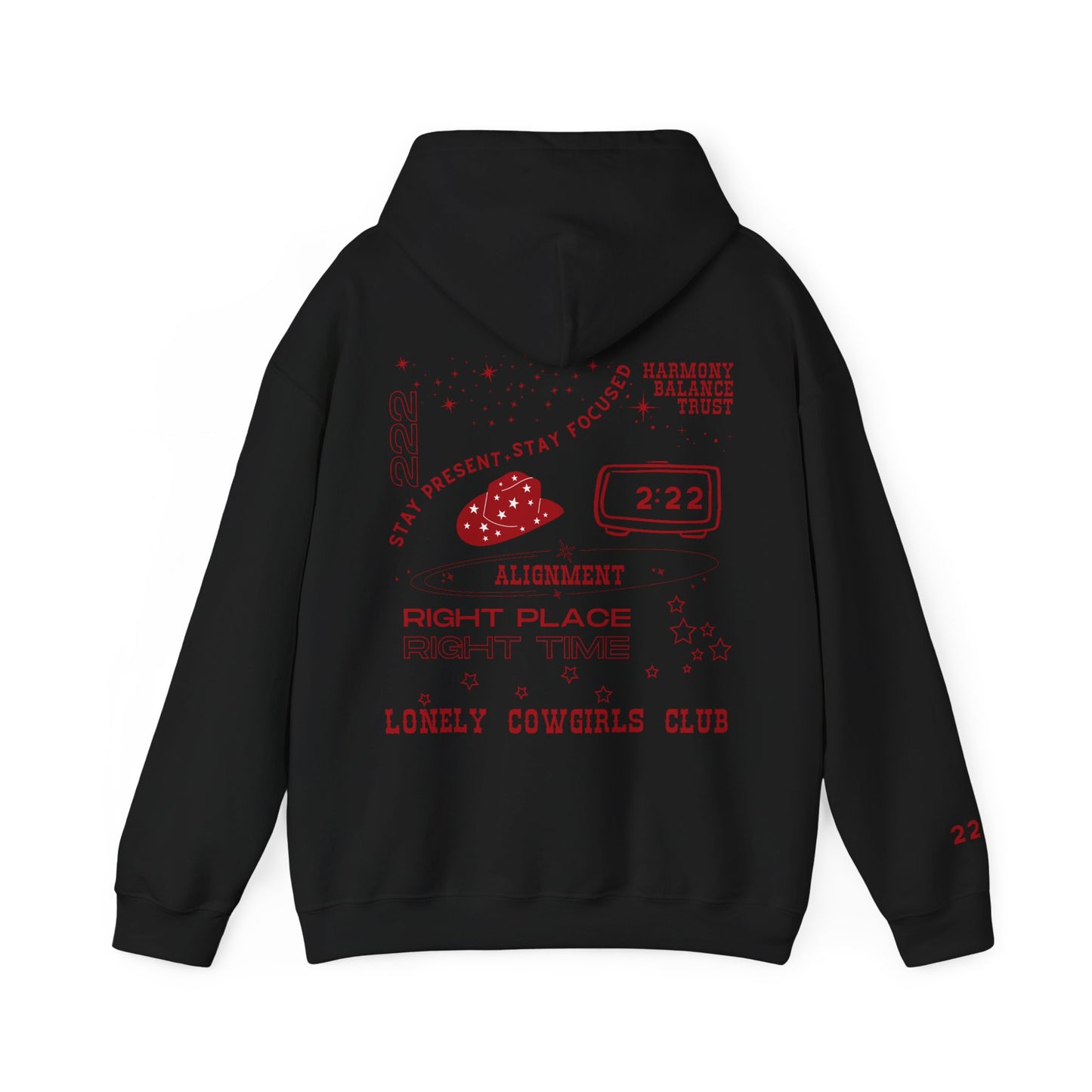 Right Place Right Time 222 Hoodie