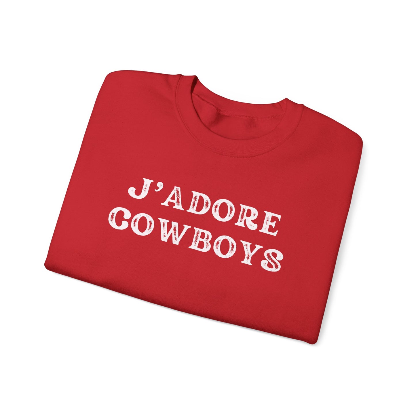 J'Adore Cowboys Crewneck