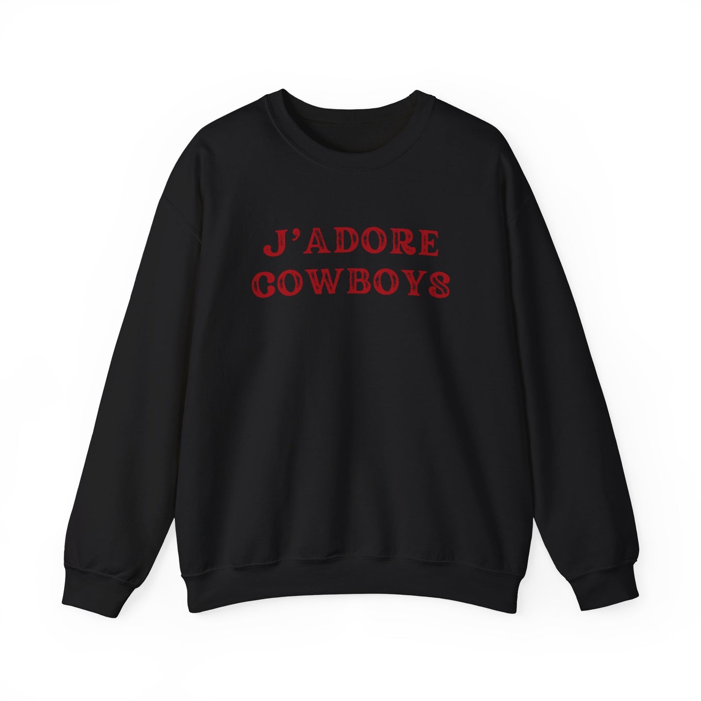 J'Adore Cowboys Crewneck