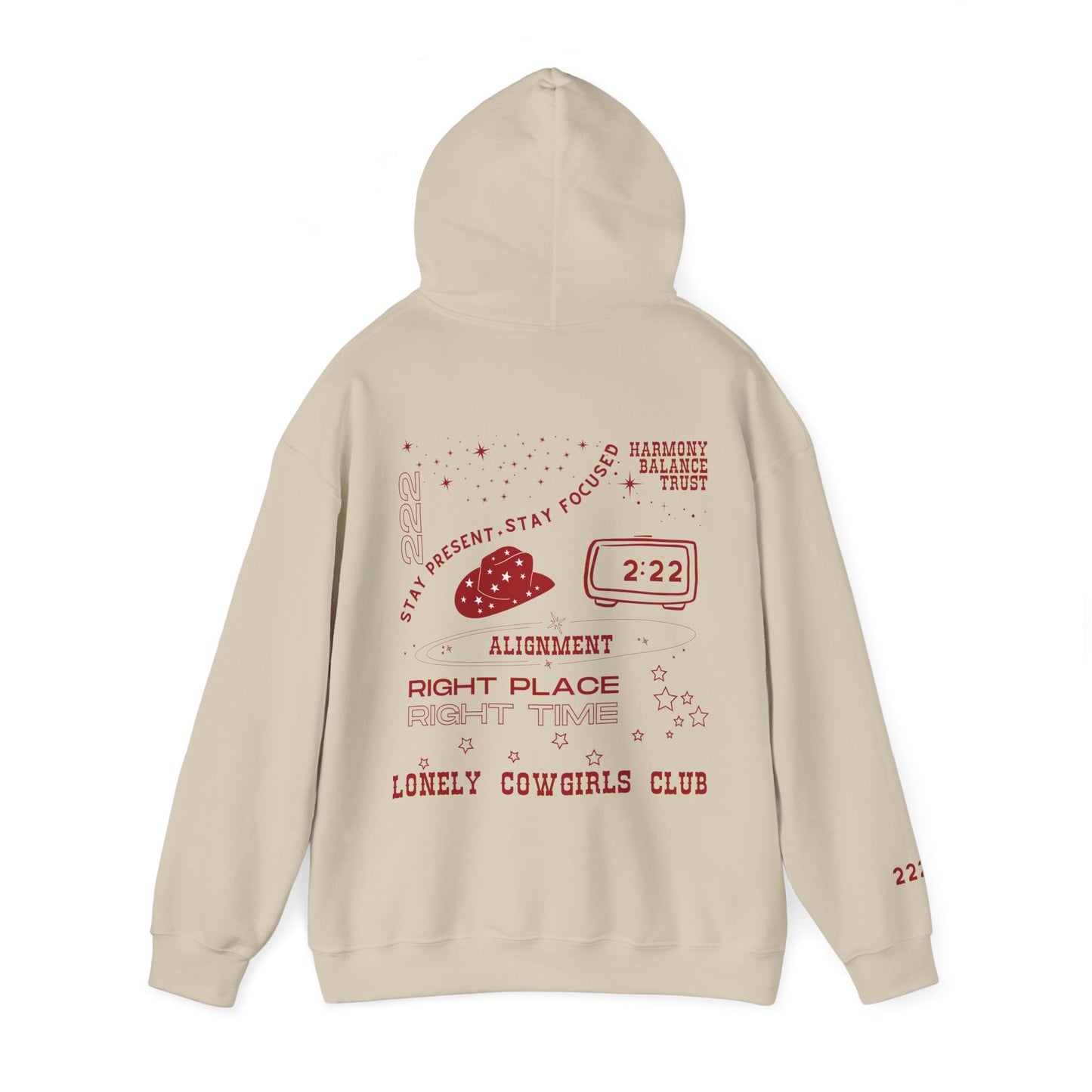 Right Place Right Time 222 Hoodie