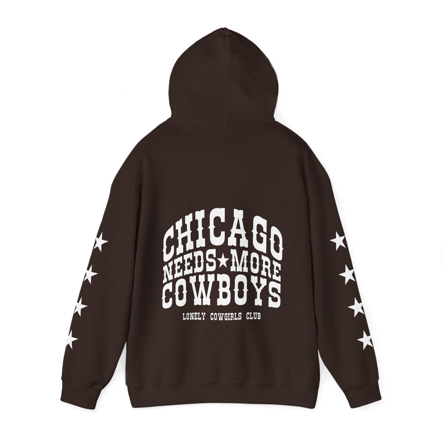 Chicago Needs More Cowboys Star Hoodie