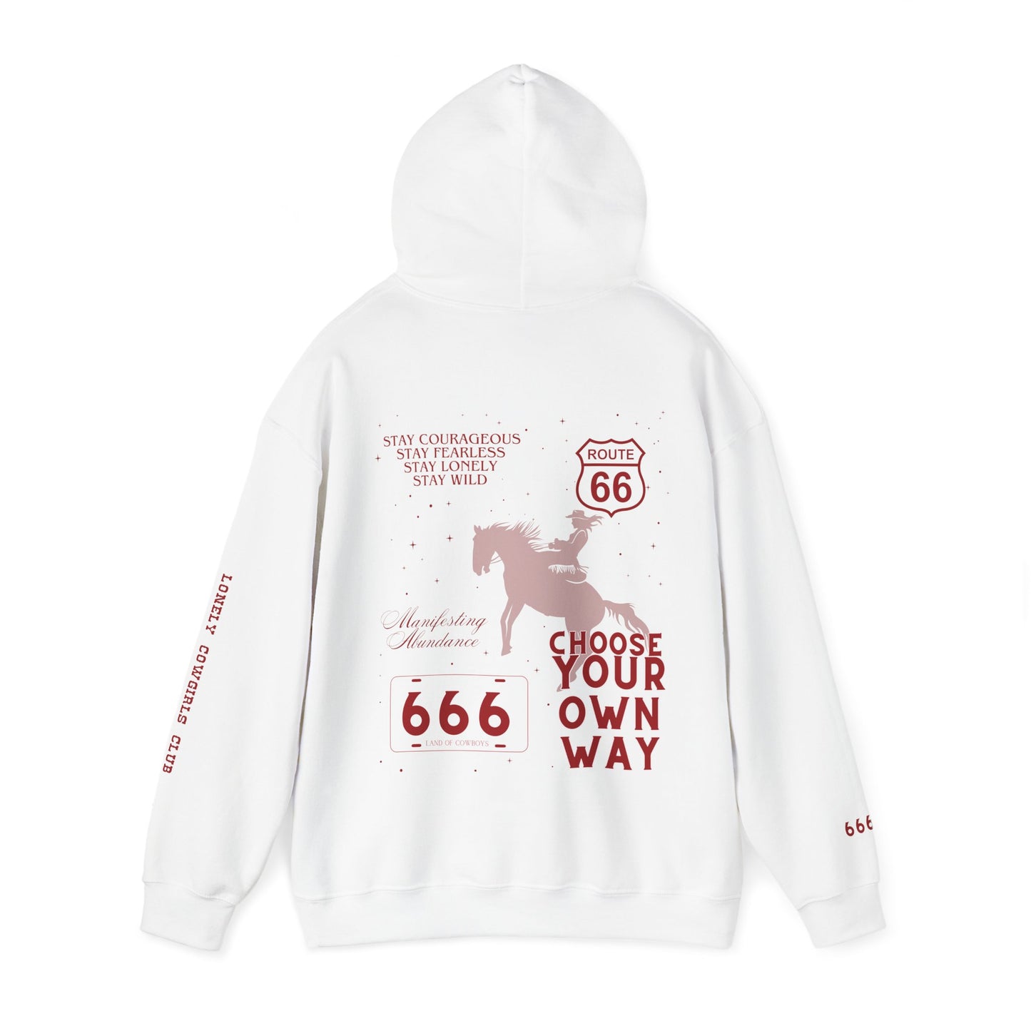 Choose Your Own Way 666 Hoodie