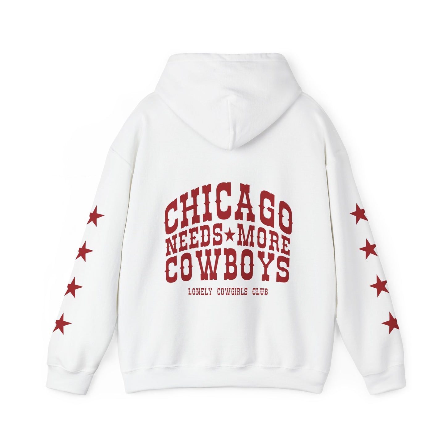 Chicago Needs More Cowboys Star Hoodie