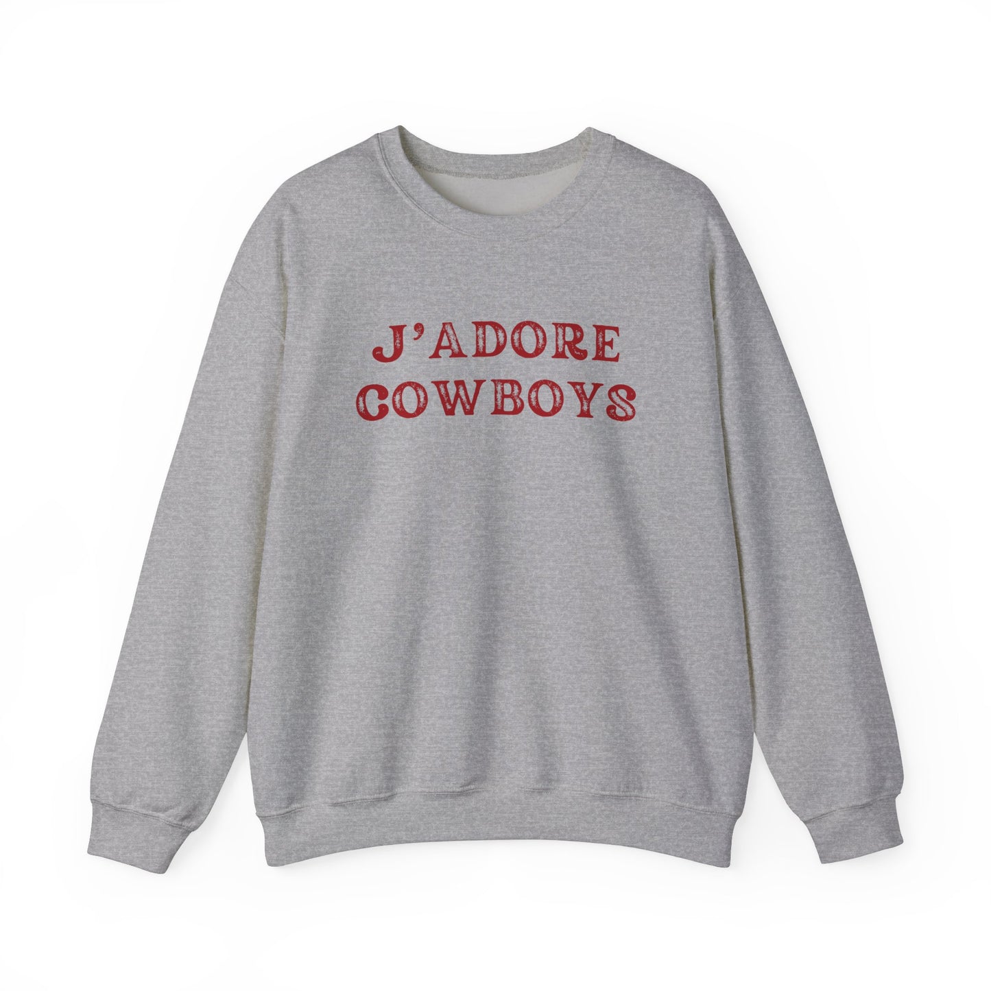 J'Adore Cowboys Crewneck