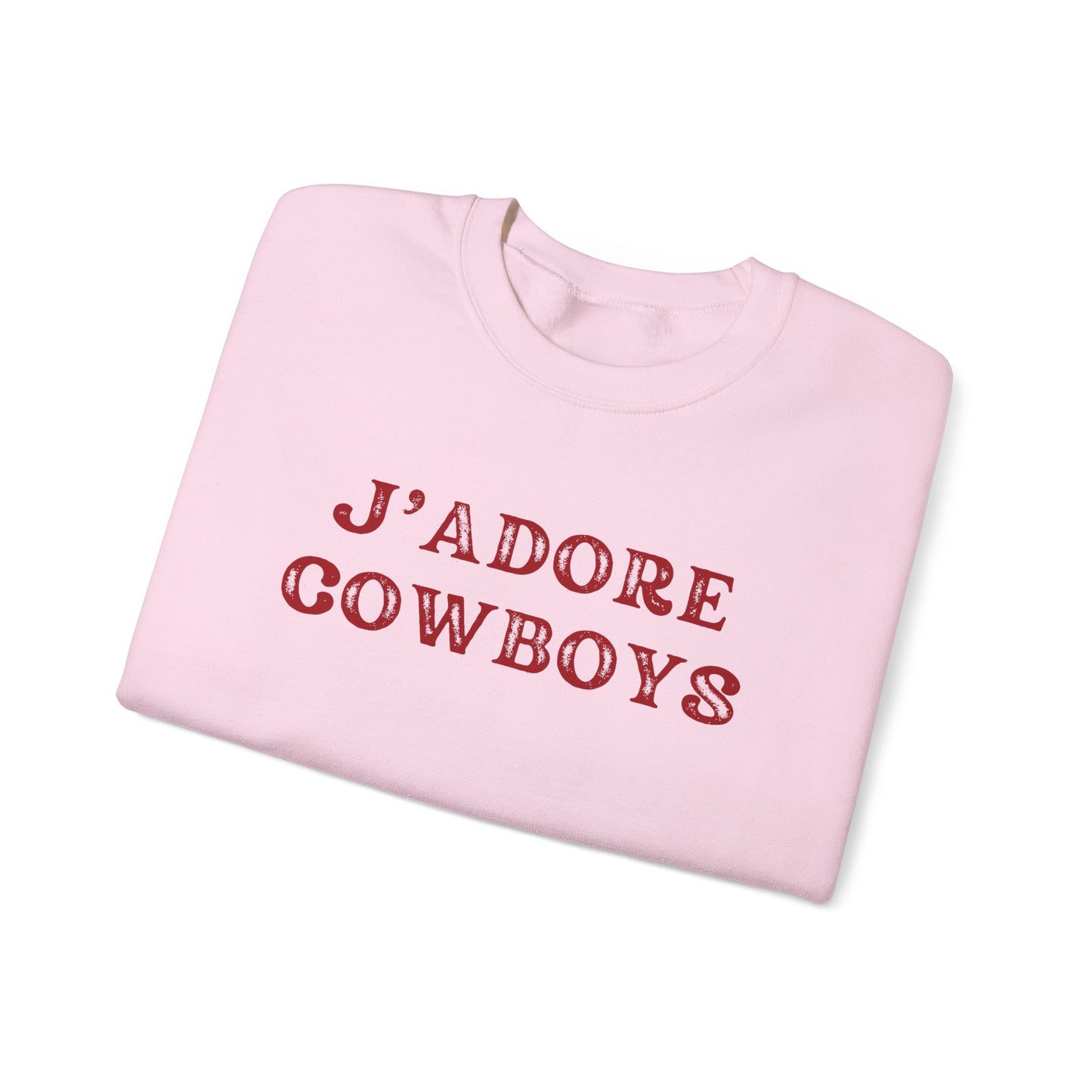 J'Adore Cowboys Crewneck