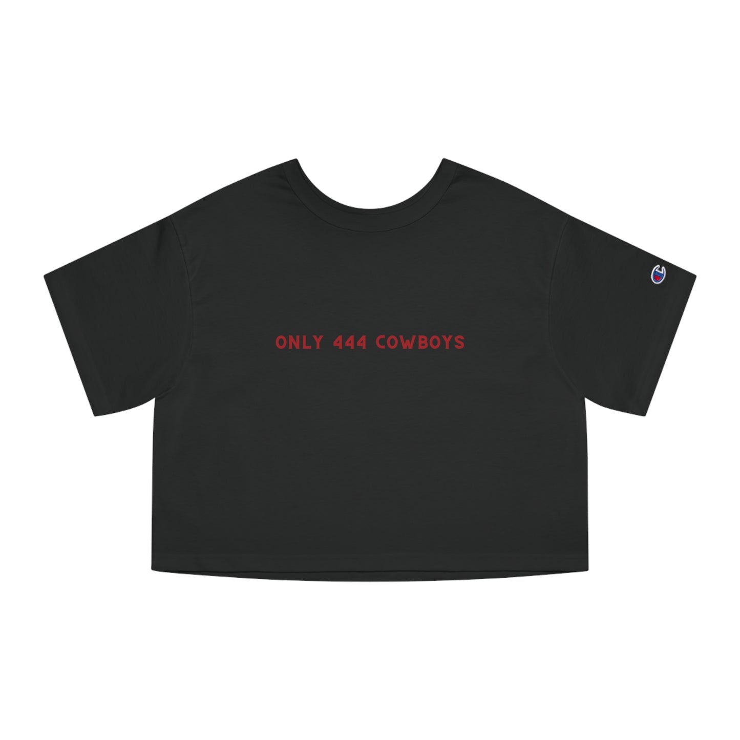 Only 444 Cowboys Cropped Tee