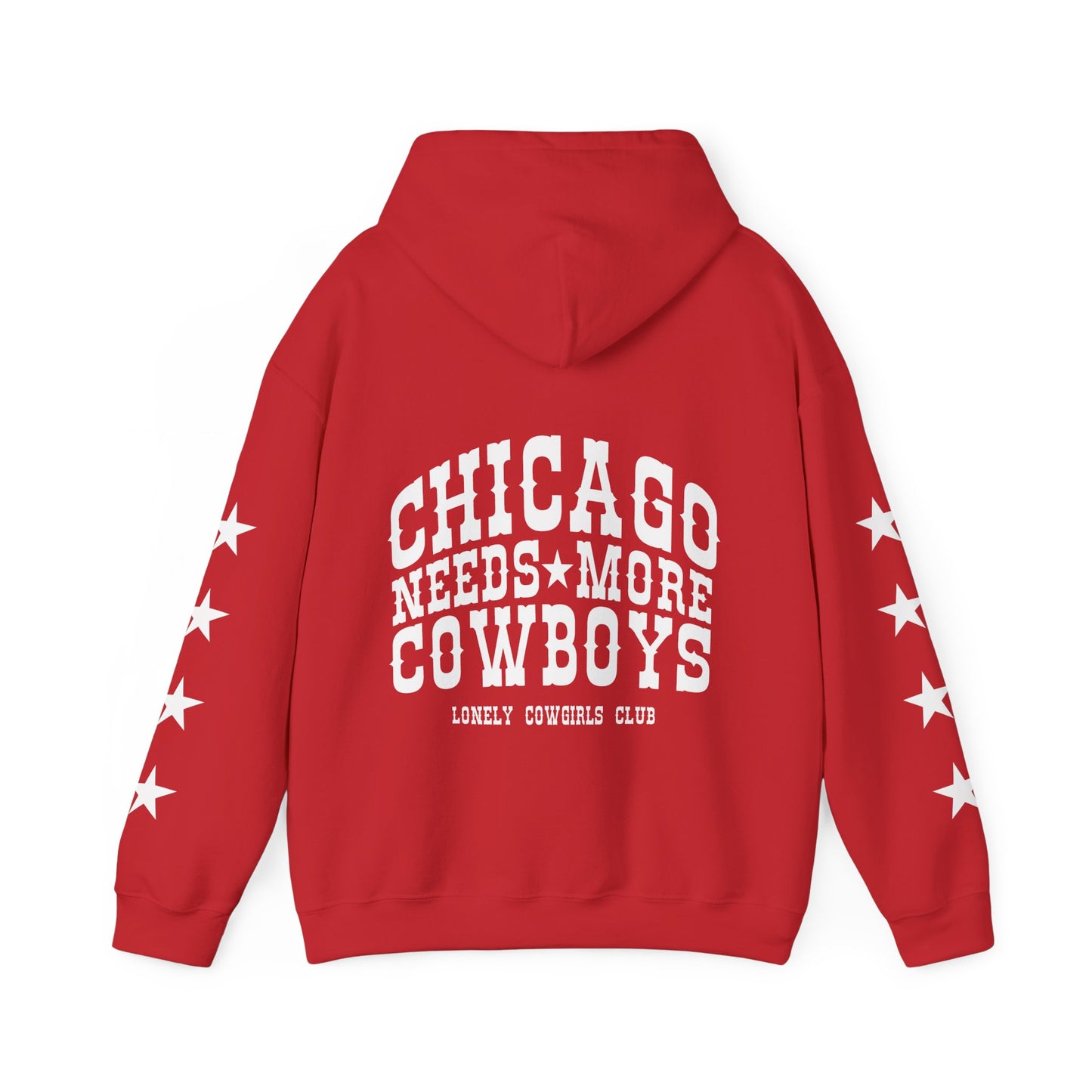 Chicago Needs More Cowboys Star Hoodie