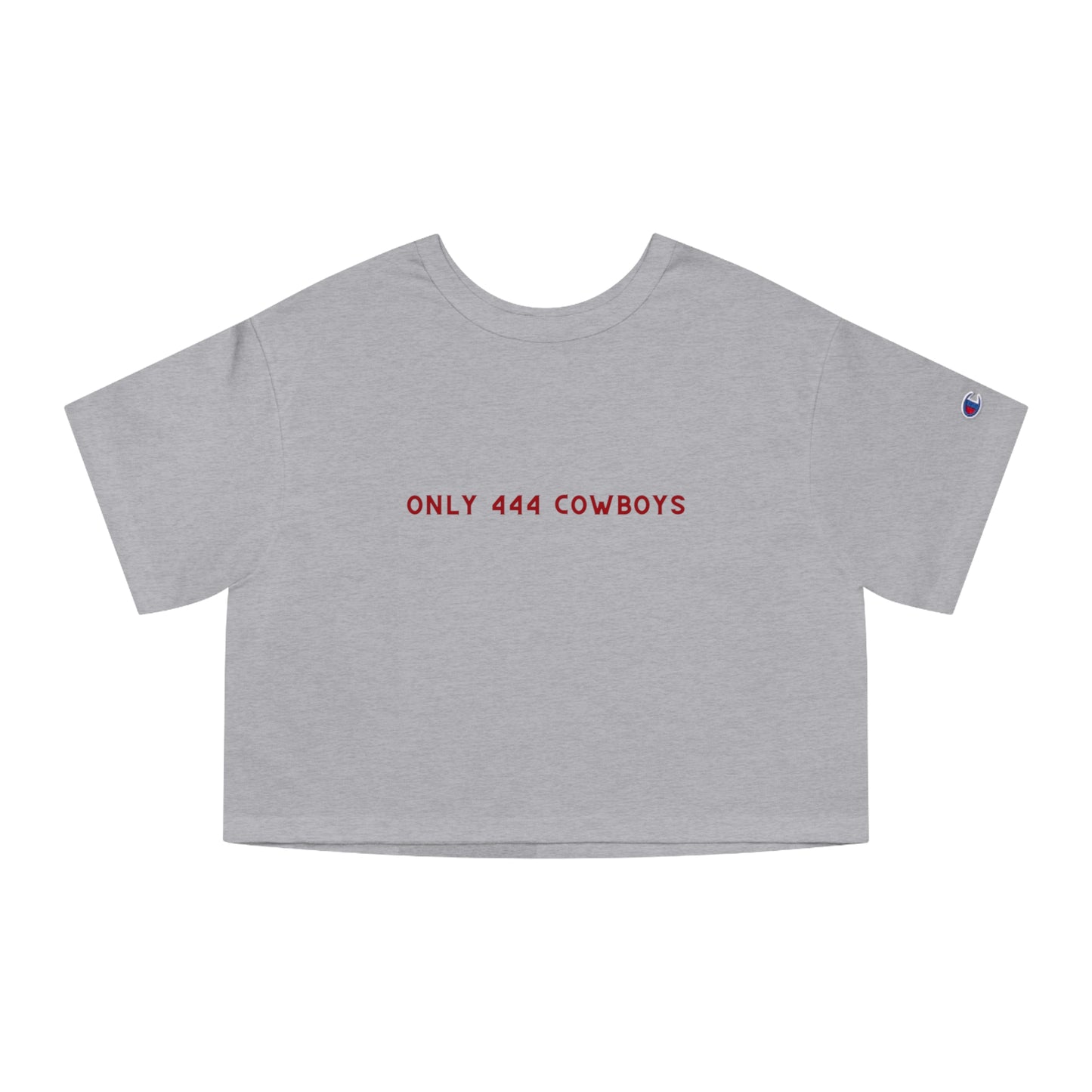 Only 444 Cowboys Cropped Tee