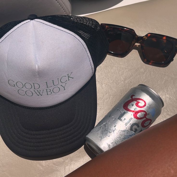 Good Luck Cowboy Trucker Hat