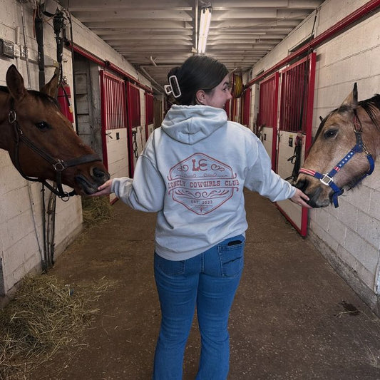 Lonely Cowgirls Club Western Hoodie